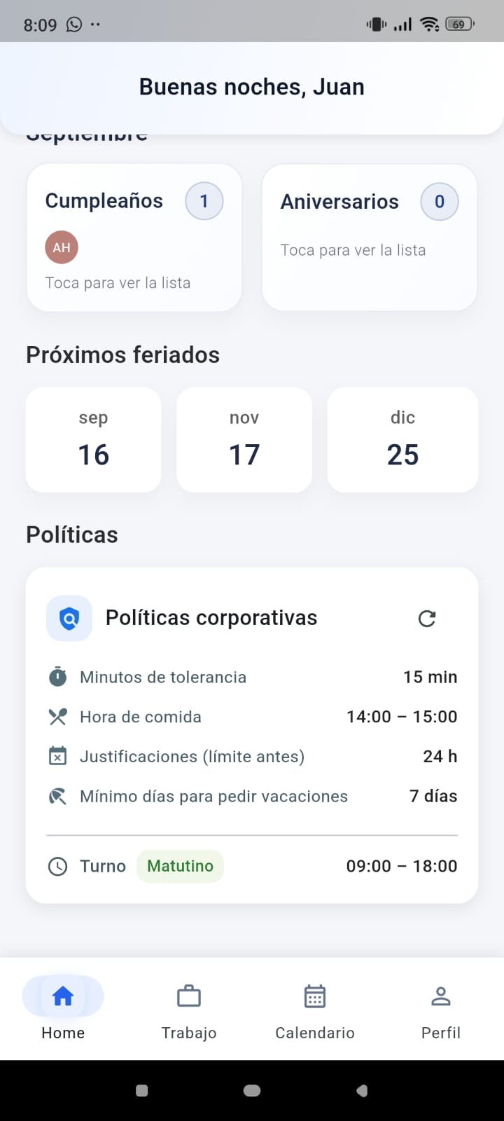 Políticas corporativas